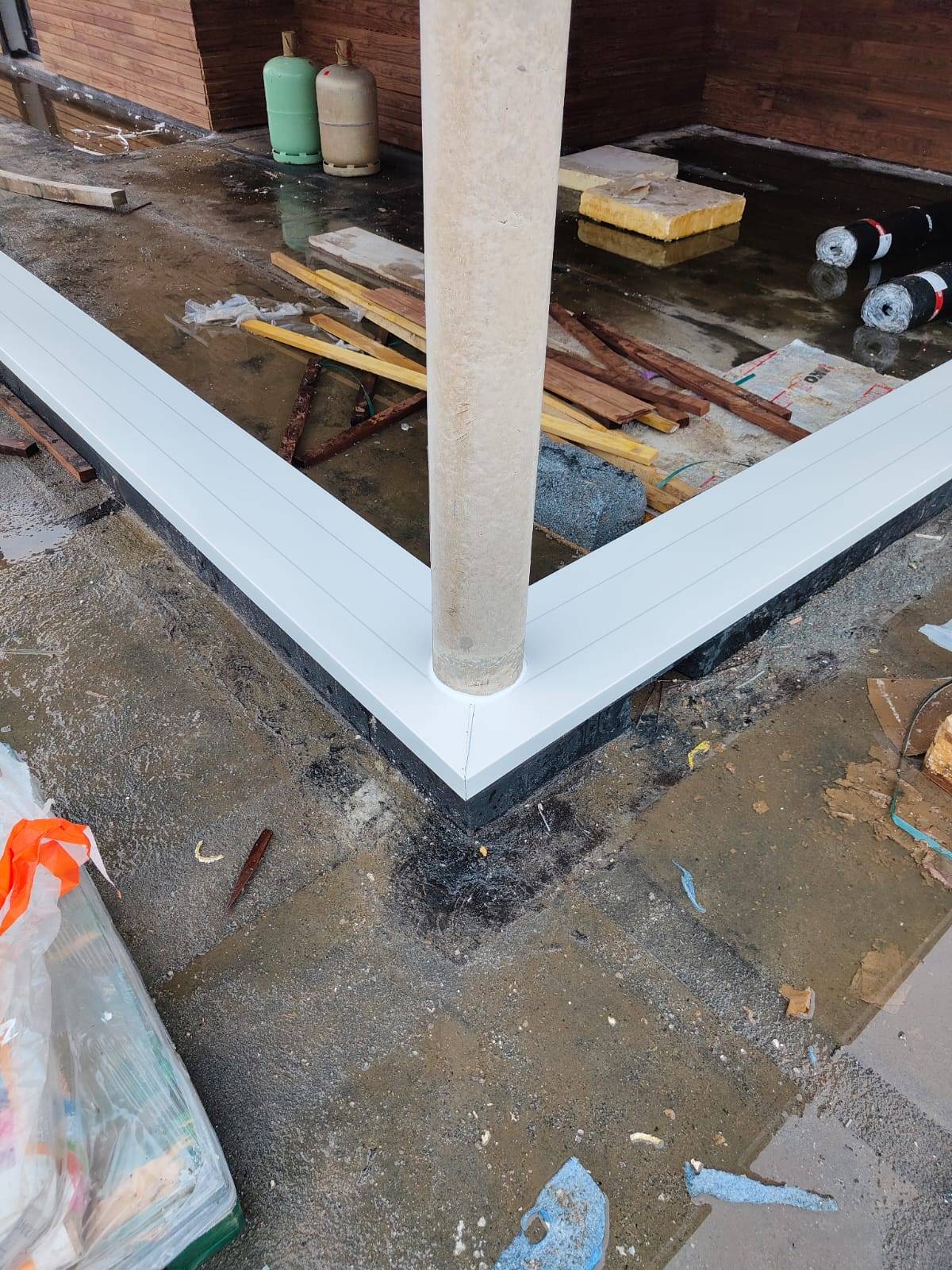 Pose de couvertine pour muret ou acrotère Parentis-en-Born 40160