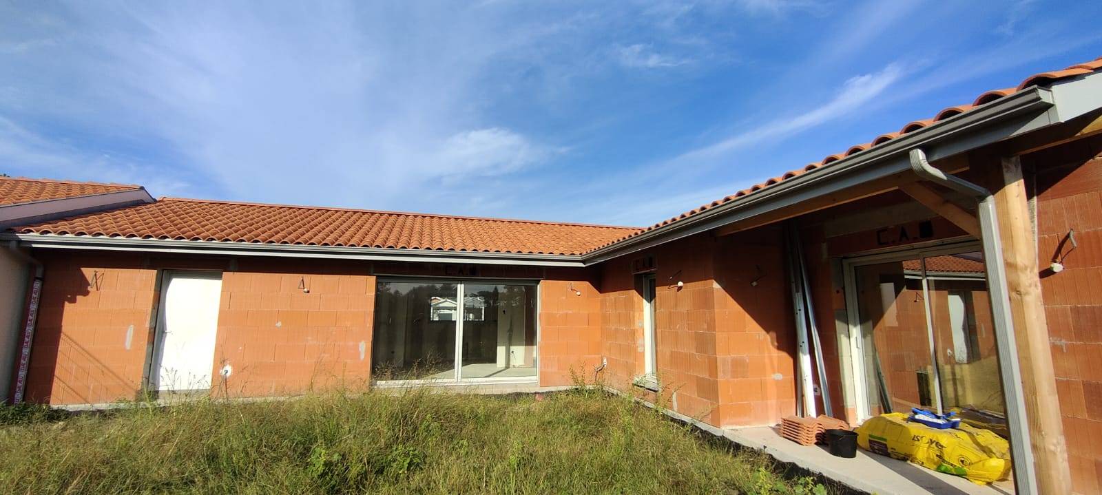 Pose de marquise sur mesure en aluminium Sanguinet 40460