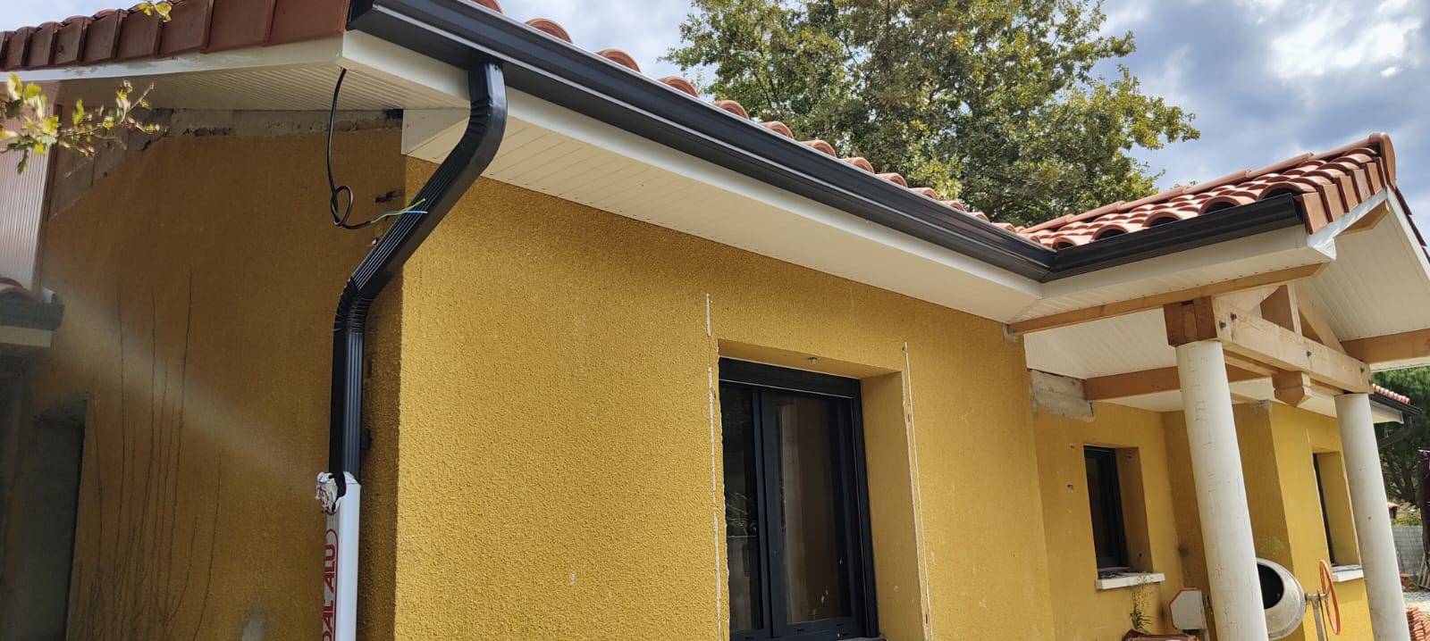 Fabrication de gouttière alu Mimizan 40200