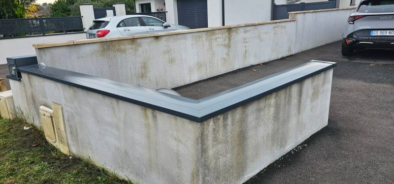 Couvertine en continu sur mesure pour améliorer l’étanchéité et l’esthétique de votre maison à Ychoux