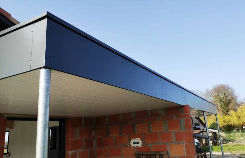 Couvertine sur-mesure réalisée sur la commune de de Tilh par la société Créalu