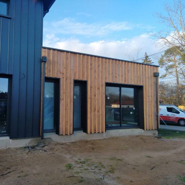 Rénovation alu bleu anthracite Alu Gouttières Bisca