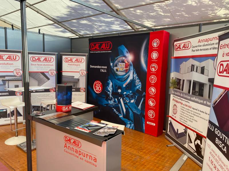 Retrouvez Alu Gouttières Bisca au salon de l'habitat du Barp du 1er au 03 octobre 2021 !