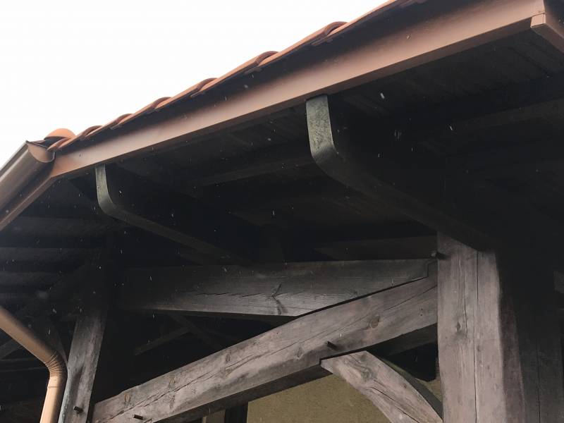 gouttière dal alu san marco cuivre le muret