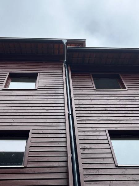 Pose de la San Marco 33 bleu ardoise à Souston