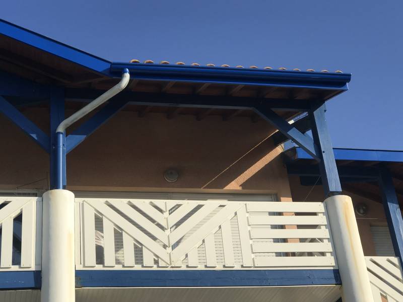 sanguinet dal alu gouttières bleues