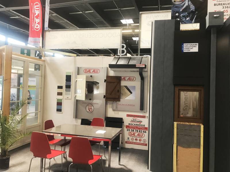 Stand Dal'alu sur la Foire internationale de Bordeaux du 1er au 10 juin