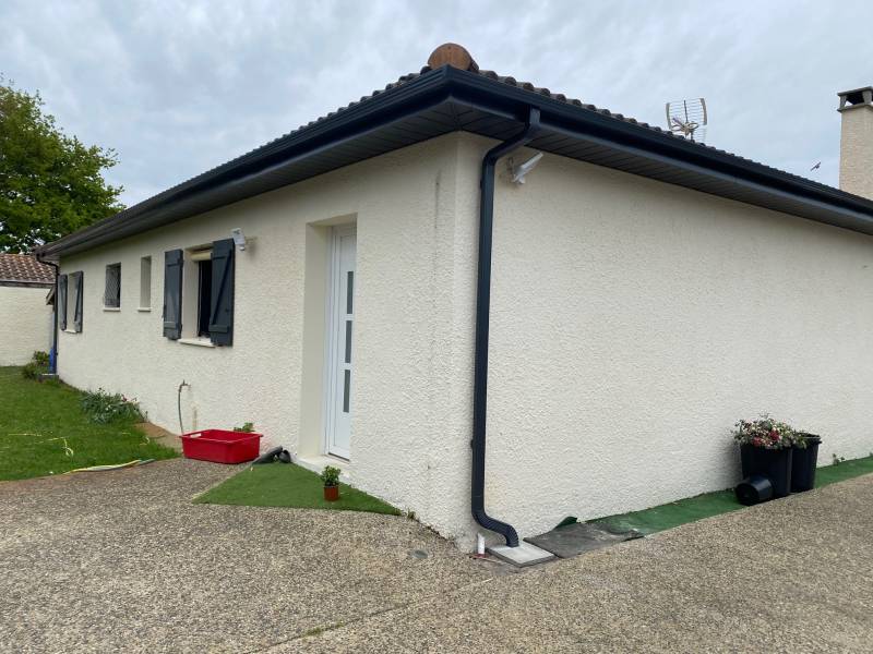 Installation gouttières en aluminium à La Teste-de-Buch