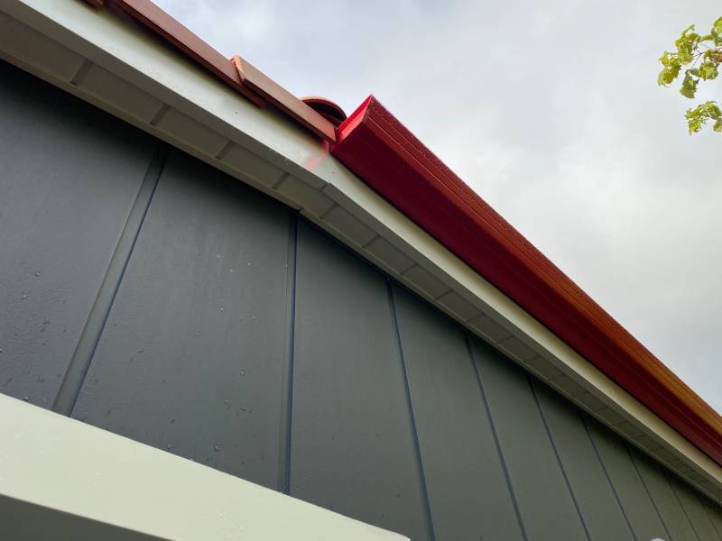 Changement des gouttières pour cette rénovation à Parentis