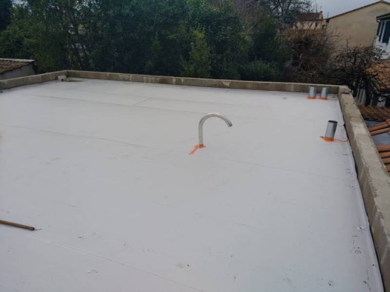 Etanchéité pour une construction neuve à Talence