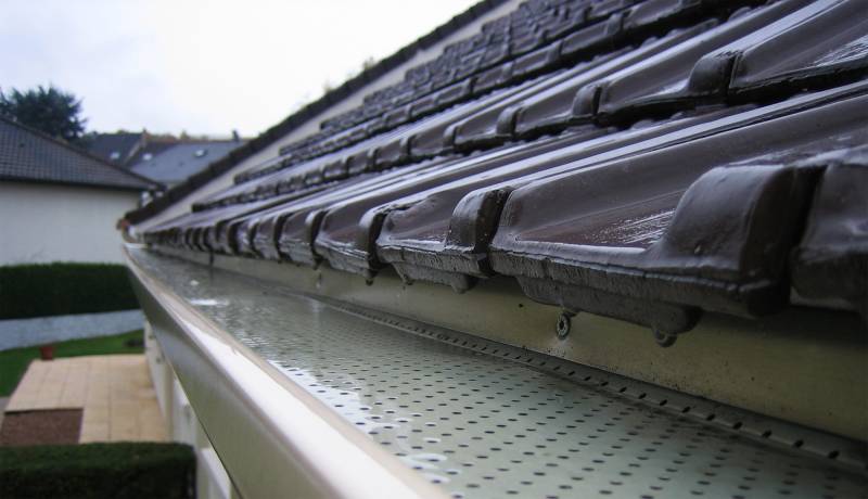 Pensez à l'installation de parefeuilles sur vos gouttières pour vous protéger contre l'invasion du moustique tigre en évitant la stagnation des feuilles