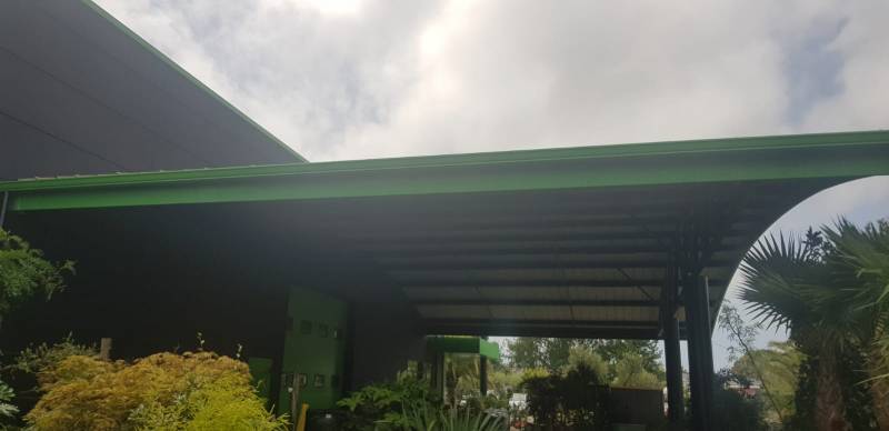 Installation de gouttières G400 et leurs descentes par Alu Gouttières Bisca à Orx