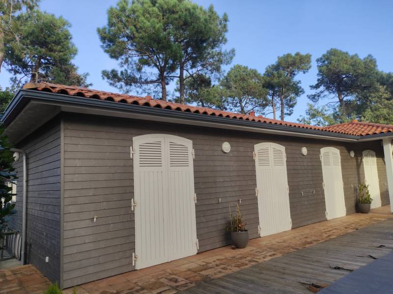 Pose gouttières Niagara gris antique sur-mesure garantie