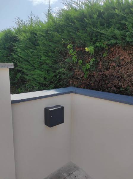 Couvertines en continue couleur gris antique pas cher chantier à Biscarrosse