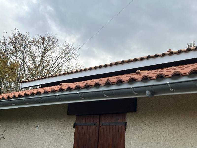 Lambris et bandeaux en aluminium d’un bâtiment située près d’Orx par Alu Plus Gouttières