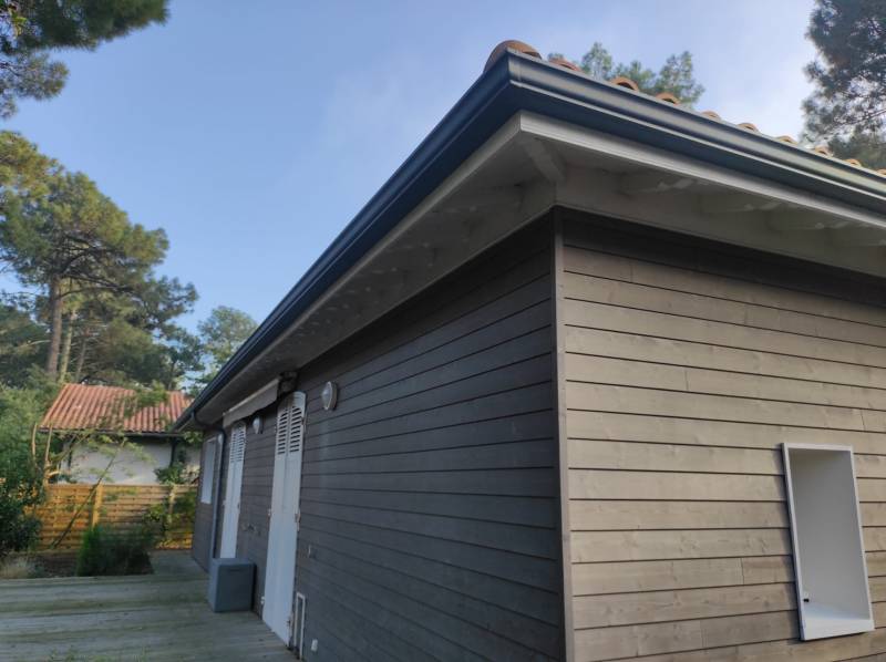 Gouttières Niagara gris antique sur-mesure Parentis-en-Born