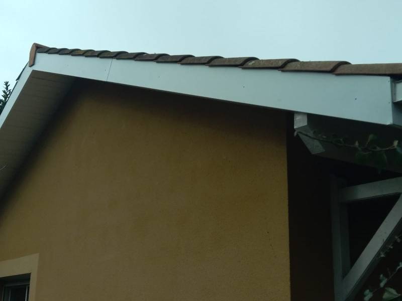 Pourquoi choisir une sous-face PVC blanc pas chère, des bandeaux en aluminium blanc, et des gouttières noires N325 à Bias