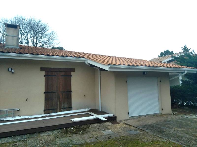 Gouttière Niagara et descente ronde à Biscarrosse par AGB