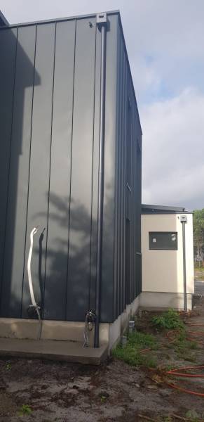 Gouttières et descentes DAL'ALU de qualité contre les eaux pluviales les bâtiments situés à Orx